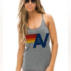 red aviator nation logo tank